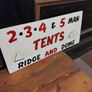 Vintage Hand Painted Wood Sign Image 6