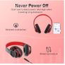 Sound 6S Bluetooth Headphones Over Ear,Foldable Wireless Headphones with 6 EQ Modes,40 Hours Playtime Image 3