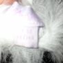 Baby girl hat and mittens set, brand new. 6-9 months Image 2