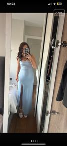 PLT baby blue dress