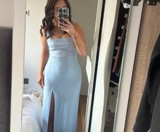 PLT baby blue dress