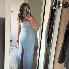 PLT baby blue dress
