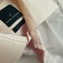 Designer Daniel Hechter Long Sleeve Dress Shirt  Pastel Pink purchased in LOUIS COPELAND rrp 50 Image 3