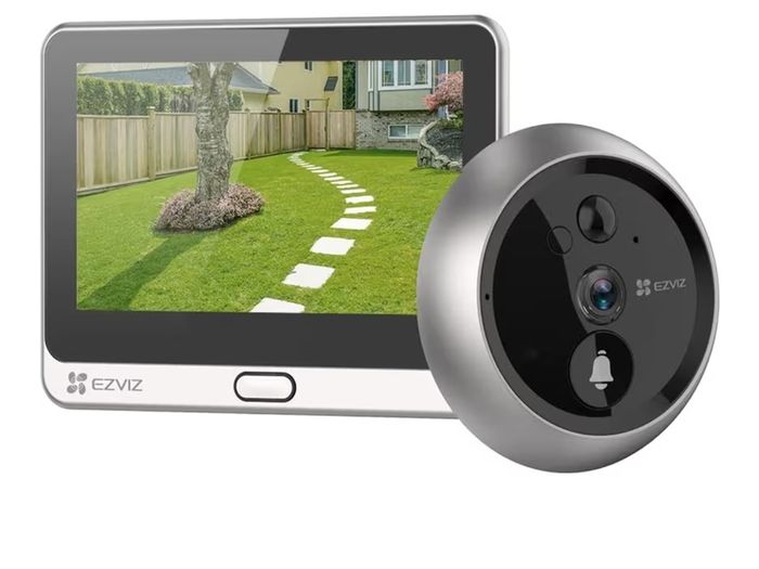 Smart wireless video doorbell with 1080 camera