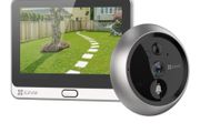 Smart wireless video doorbell with 1080 camera