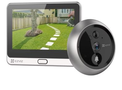 Smart wireless video doorbell with 1080 camera