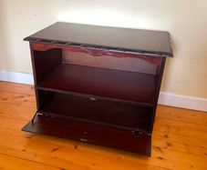 Rossmore Solid Mahogany Storage Cabinet with Drawer | Classic & Versatile