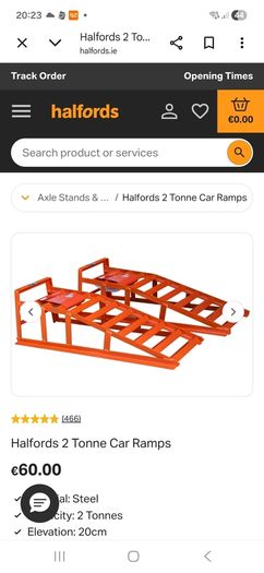 halfords 2 tonne car ramps