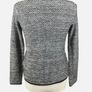 Ladies Black White Mix Jacket Style Coatigan Uk 12 Includes Post Image 3