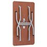 Adjustable Dog Grooming Table with 2 Loops and Basket Image 6