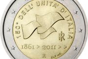 Italy 2 Euro Commemorative Coin 2011 - 150th Anniversary of the Unification of Italy. Uncirculated.