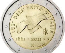 Italy 2 Euro Commemorative Coin 2011 - 150th Anniversary of the Unification of Italy. Uncirculated.
