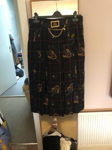 vintage Baslier midi skirt