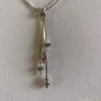 Chic Collection Silver Necklace Image 3