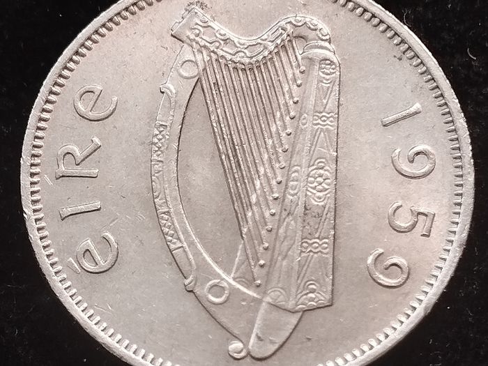Ireland - 1959 - 6 Pence - AU - KM.12a - [2417]