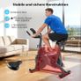 Exercise Bike with Adjustable Resistance, Quiet Home Trainer Bicycle with App, Ergometer Indoor Spinning Bike for Cardio Training at Home, Fitness Bike up to 160 kg Image 7