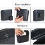 Car Van Trash Can Hanging Mini Vehicle Bin Garbage Organization With Lid Multifunctional Folding Automotive Garbage Storage Box Image 2