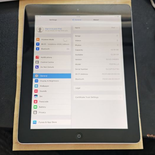 Apple iPad 4th Gen 16GB Silver