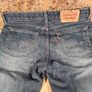 womens Levis 544 04 low waist flared bootcut blue denim jeans SIZE W 30 L 30 zip fly bell bottom A1 Image 8