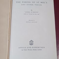 The Parish of St.Mel's & other Verse/ John O' Brien 1954