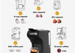 Coffee Machine 19 Bar 4in1 Multiple Capsule Espresso Cafetera
