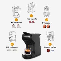 Coffee Machine 19 Bar 4in1 Multiple Capsule Espresso Cafetera