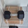 brand new 2x17.5kilo hex dumbbells Image 2