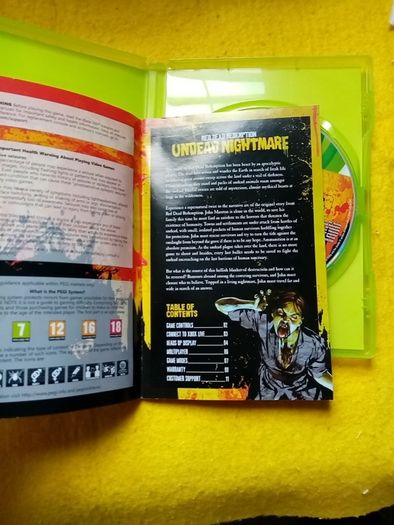 Red Dead Redemption undead nightmare Xbox 360 games Original