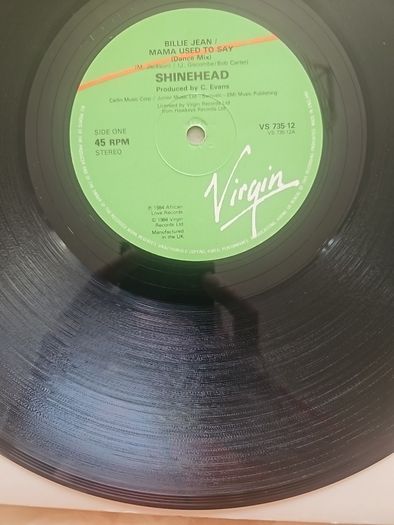 Shinehead 12" - Billie Jean / Mama Used To Say