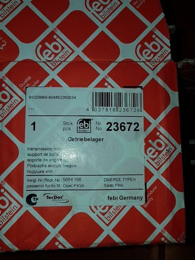 FEBI Bilstein Mounting   Vauxhall VECTRA
