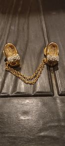 Baby boot brooch