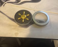 Golden fidget spinner