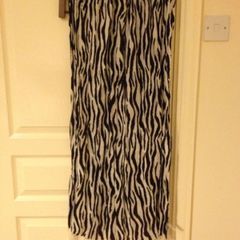 Country Casuals Ladies Zebra Print Scarf