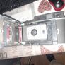 Vintage Large Polaroid Electric Eye Land Camera Model 900, Manufacture between 1960 and 1963. Key Features: Top of the line automatic shutter model featuring a folding bellows design and electric eye light metering Image 9