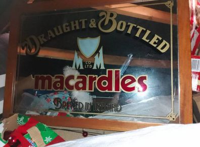 old pub mirror