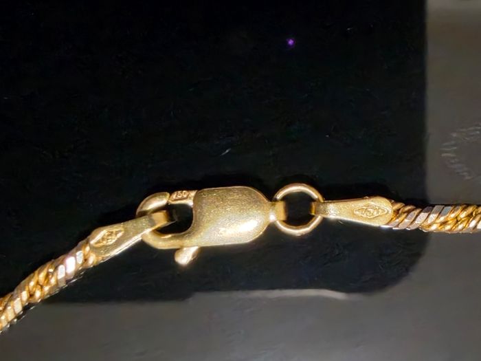 18K Two-Tone Gold Necklace