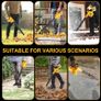 Cordless Leaf Blower Compatible with DeWalt 18V DCB180-201 Batteries (Tool Only, without Battery or Charger, 18,500 RPM, 3.5 m min, Screen, 1.55 kg Image 5