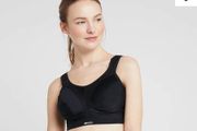 Shock absorber sport bra black size xs