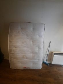 Double bed mattress used 4ft 6in