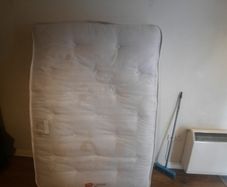 Double bed mattress used 4ft 6in