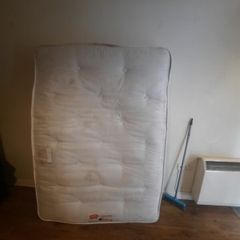 Double bed mattress used 4ft 6in