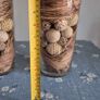 Rustic pair of decorative glass vases Image 6