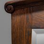 Early 20th Century Antique Belgian Oak Mirror Image 3