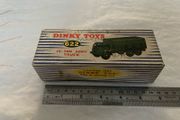 Dinky 622. 10-ton army truck. In box. Both excellent condition.