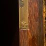 Antique Edwardian Mahogany and Rosewood Bow front  library cabinet Image 6