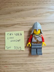 lego cas478a lion knight, set 9349