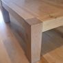 solid wood coffee table Image 3