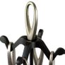 5 Piece Companion Set 5 Piece Companion Set Black Nickel Fireside Tongs Poker Brush (FREE POSTAGE) Image 2