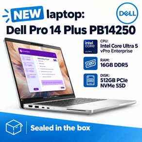 Dell Pro 14 Plus laptop, NEW