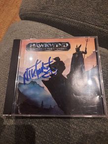 HAWKWIND: Masters of the Universe CD (Autographed by Nik Turner)